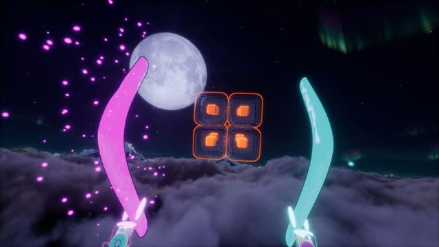 Block targets in the arena