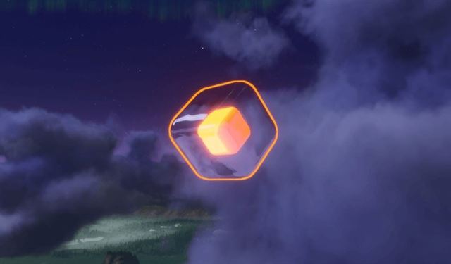 A target being struck
