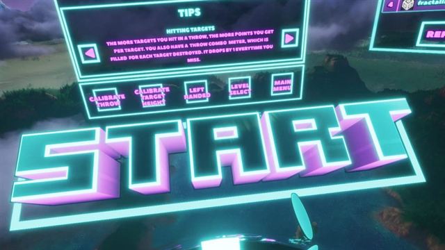 The in-game interface